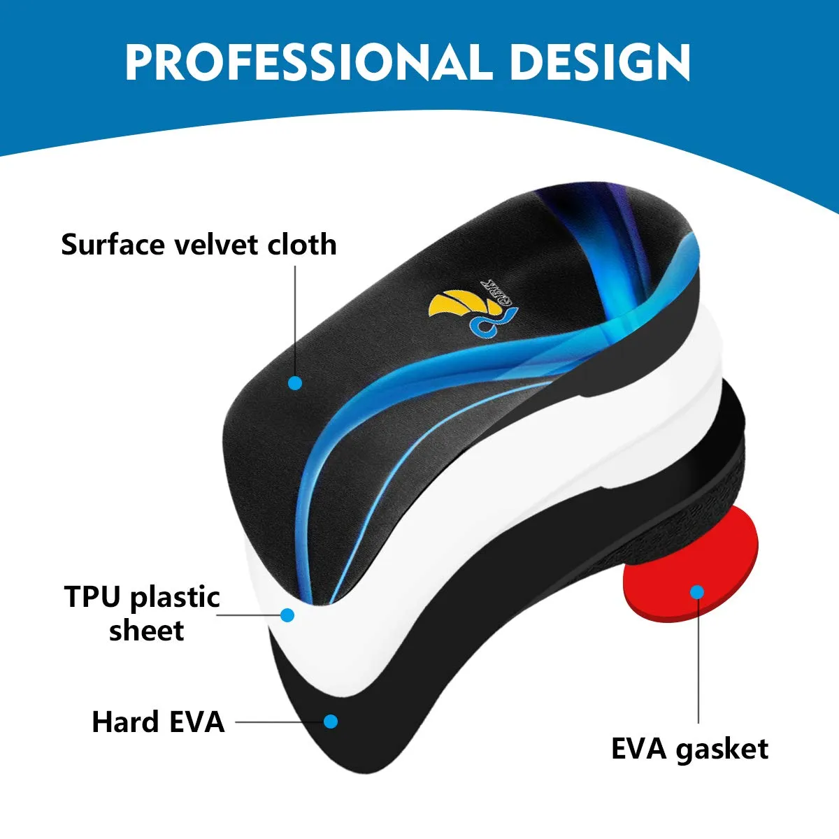 3/4 Arch Support Insoles for Women/Men,QBK Orthotics Shoe Insoles High Arch Supports Shoe Insoles for Plantar Fasciitis, Flat Feet, Over-Pronation,Height Increase Insoles, Heel Cushion Inserts，M M:(men6.5-8.5/Women7.5-9.5) M:(Men6.5-8.5/Women7.5-9.5)