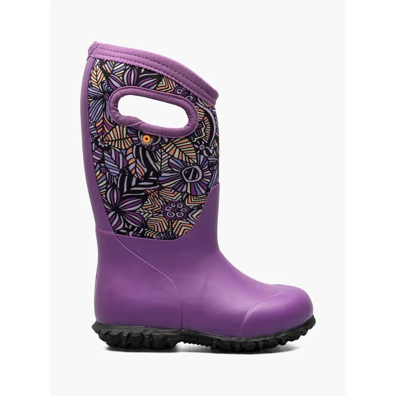 BOGS KIDS YORK WILD GARDEN INSULATED RAINBOOTS