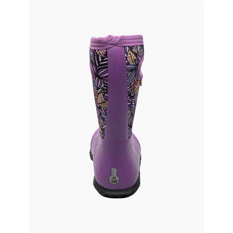 BOGS KIDS YORK WILD GARDEN INSULATED RAINBOOTS