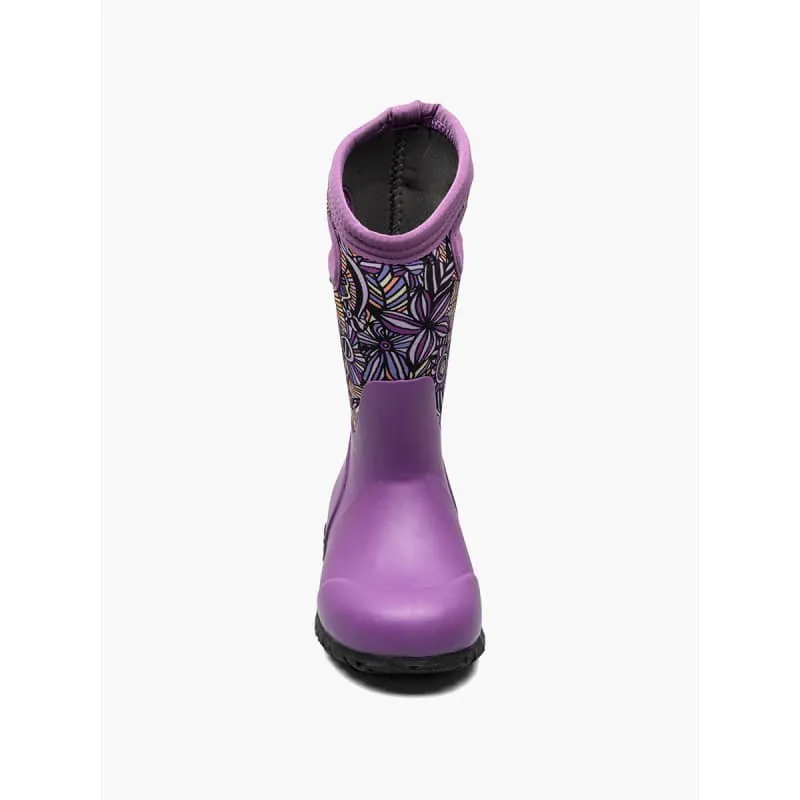 BOGS KIDS YORK WILD GARDEN INSULATED RAINBOOTS