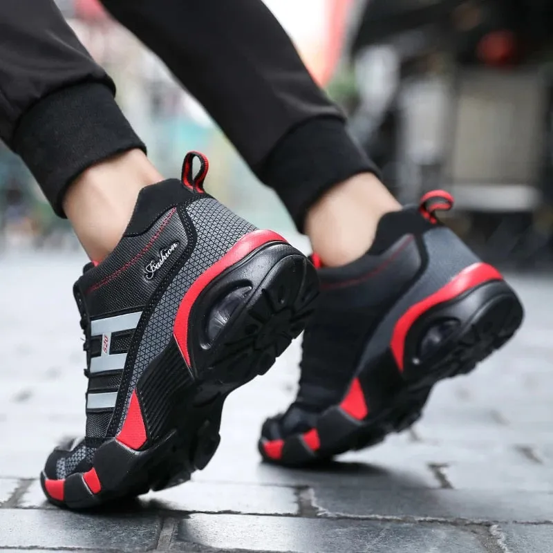 Cuzcare Men Orthopedic Shoes Non-shock Sole Plush Winter Boots