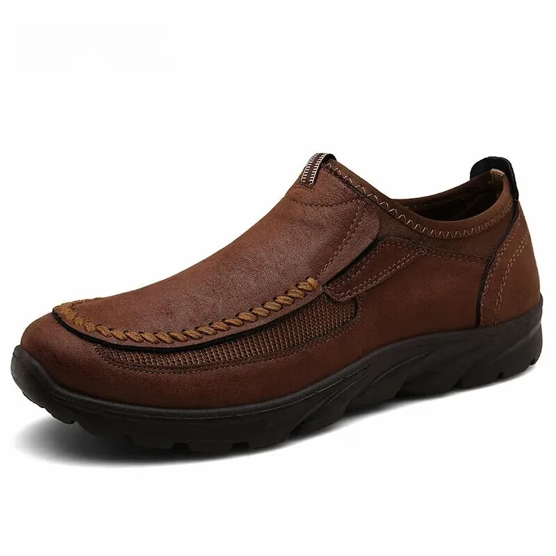 Cuzcare Ortho Women's Shoes Plus Size Comfortable Lightweight Soft Sole Leather Loafers