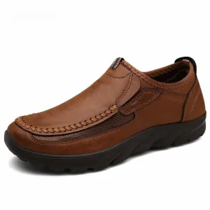 Cuzcare Ortho Women's Shoes Plus Size Comfortable Lightweight Soft Sole Leather Loafers