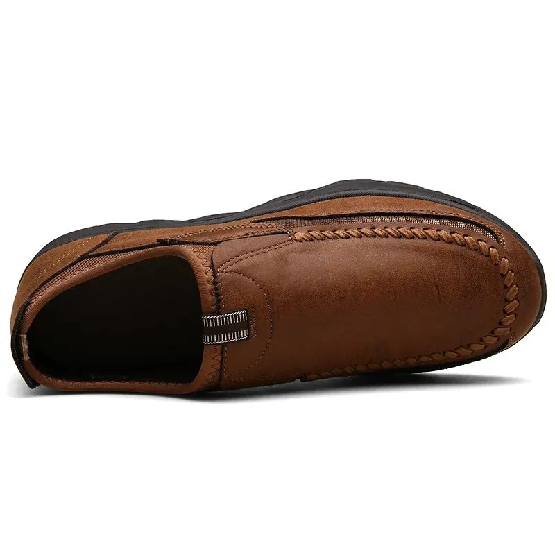 Cuzcare Ortho Women's Shoes Plus Size Comfortable Lightweight Soft Sole Leather Loafers