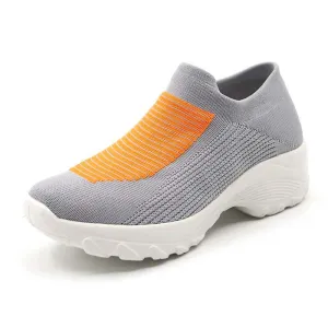 Cuzcare Women Orthopedic Shoes Arch Support Breathable Elastic Shoes