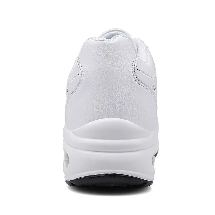 Cuzcare Women Orthopedic Shoes Leather Waterproof Sneakers