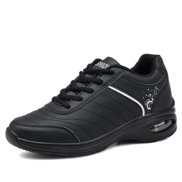Cuzcare Women Orthopedic Shoes Leather Waterproof Sneakers