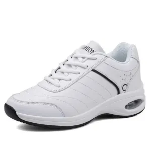 Cuzcare Women Orthopedic Shoes Leather Waterproof Sneakers