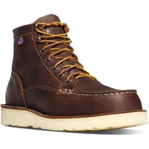 Danner made in USA Men's Boots BULL RUN MOC TOE 6" BROWN