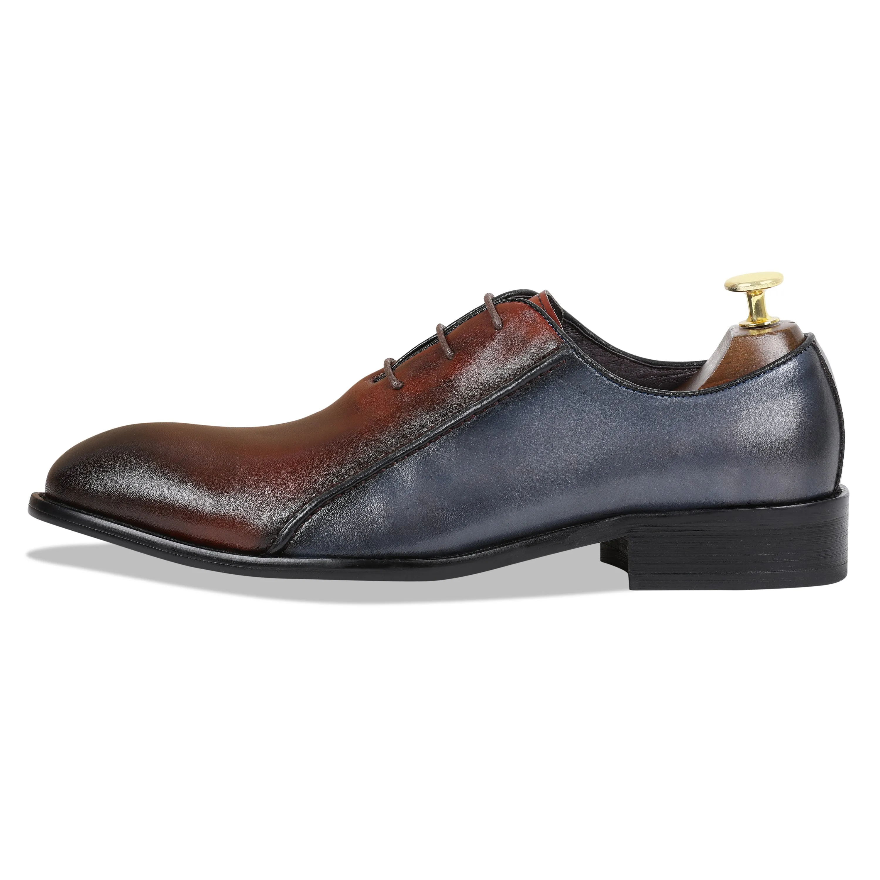 David Oxfords Cherry & Blue