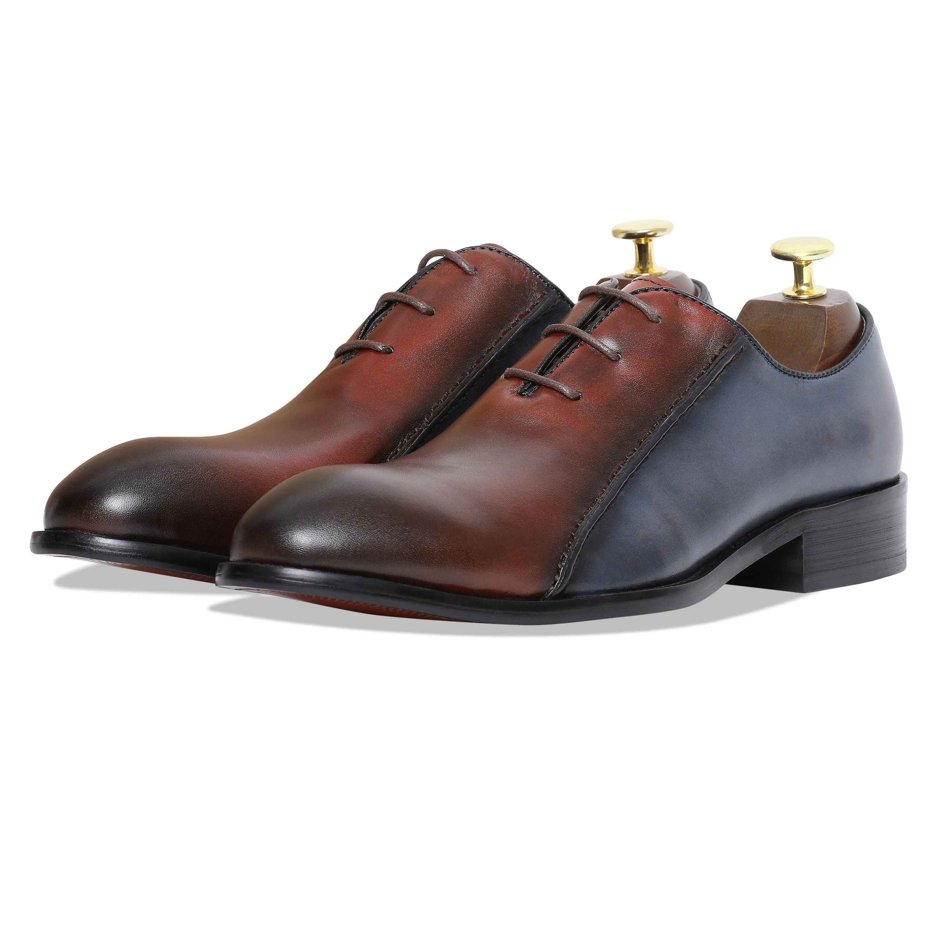 David Oxfords Cherry & Blue