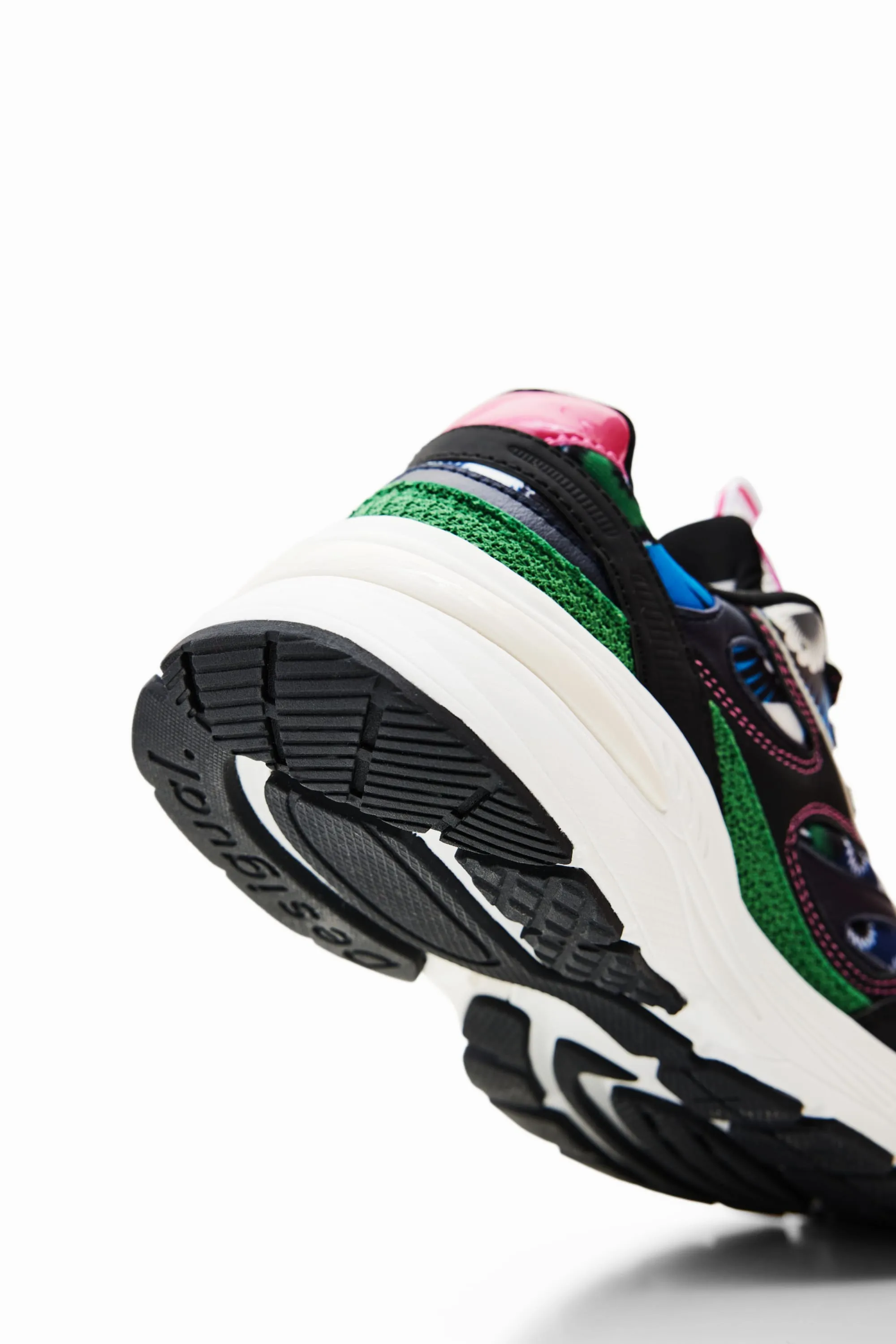 Desigual Moon Patch Geometric Motif Running Sneakers 23WSKA11