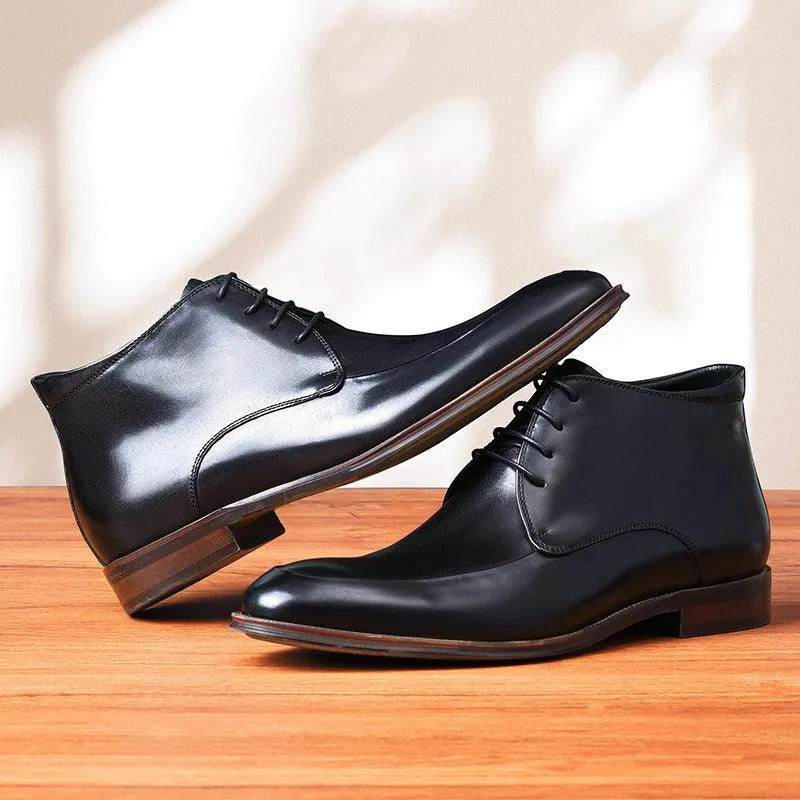 Genuine Leather Head Leather Business Formal Shoes