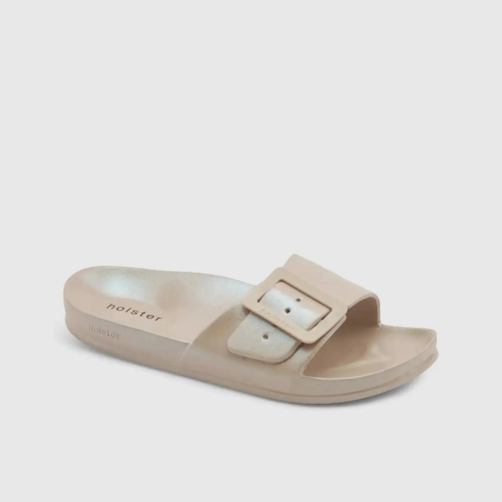 Holster Solace Slide Sandal Sand Metallic HST374