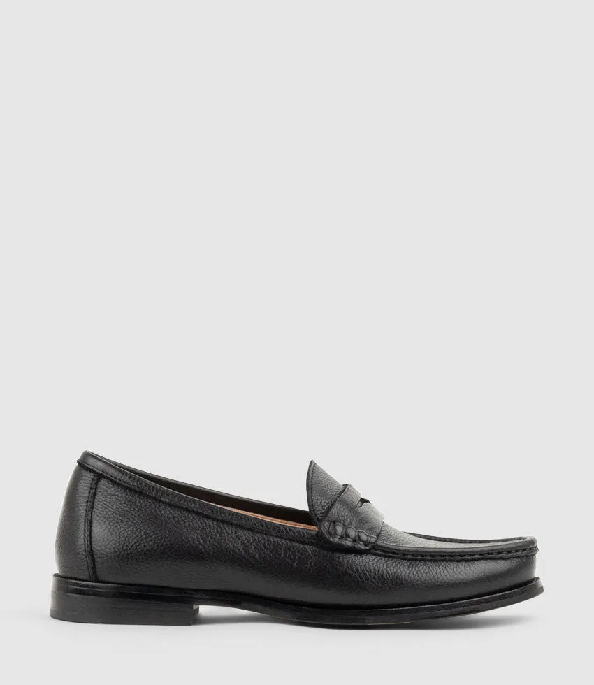 HUGO Penny Loafer in Black