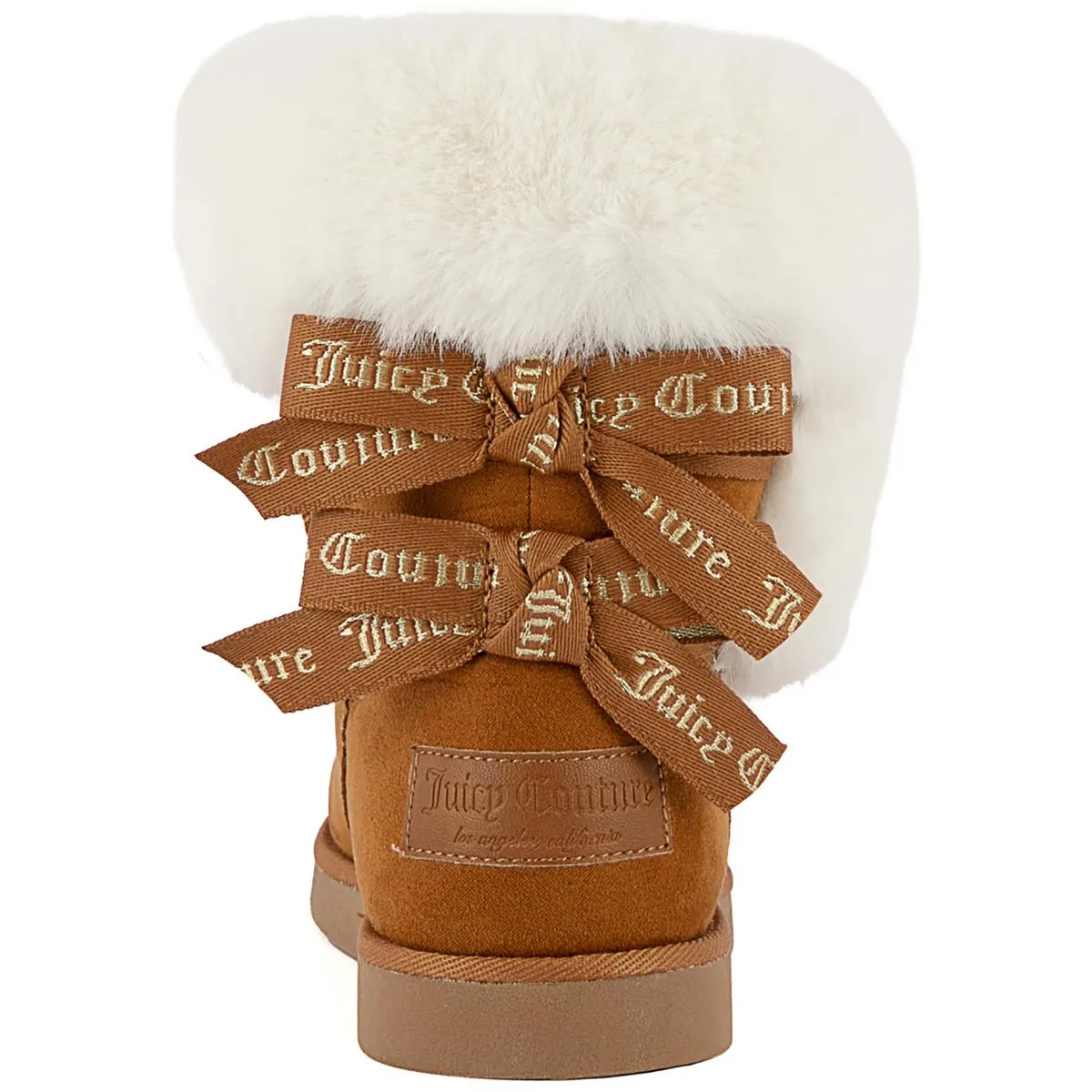 Juicy Couture Womens Faux Suede Cozy Winter & Snow Boots