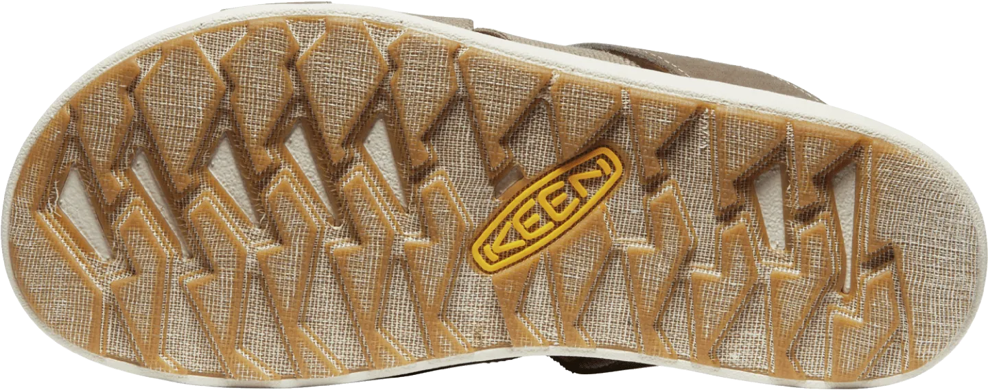 Keen Women's Elle Mixed Slide Sandals- Brindle/ Birch