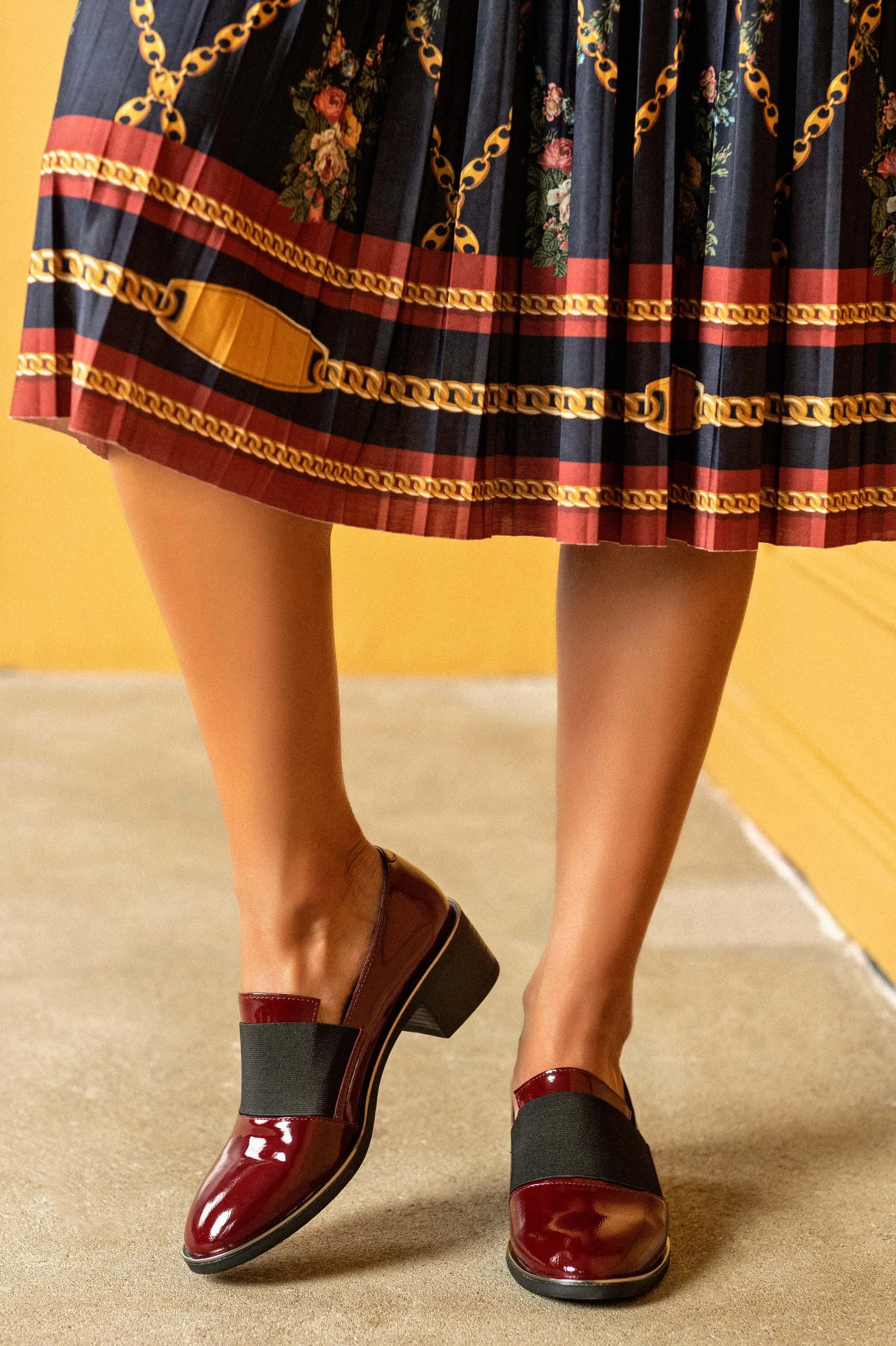 Leather shoes