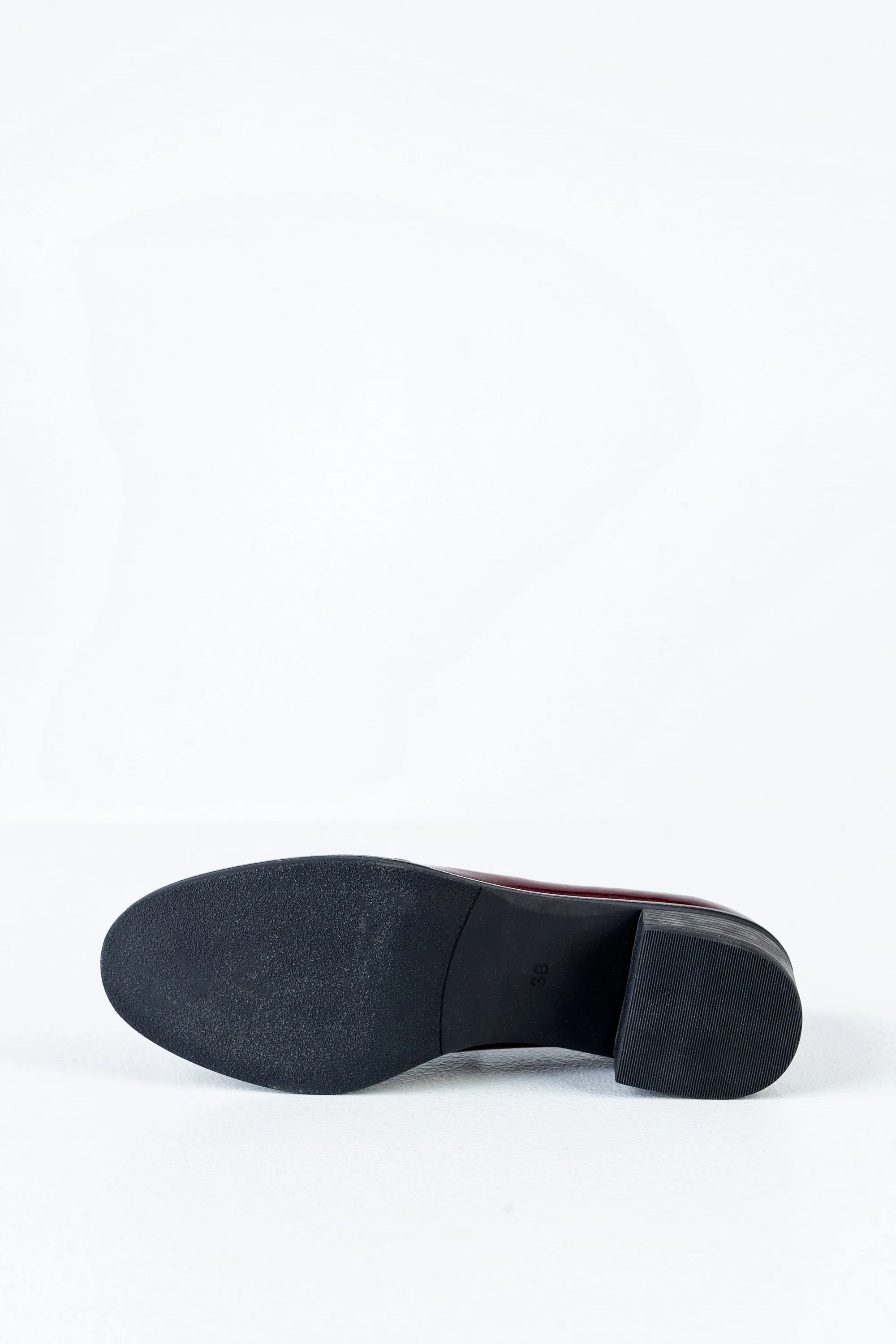 Leather shoes