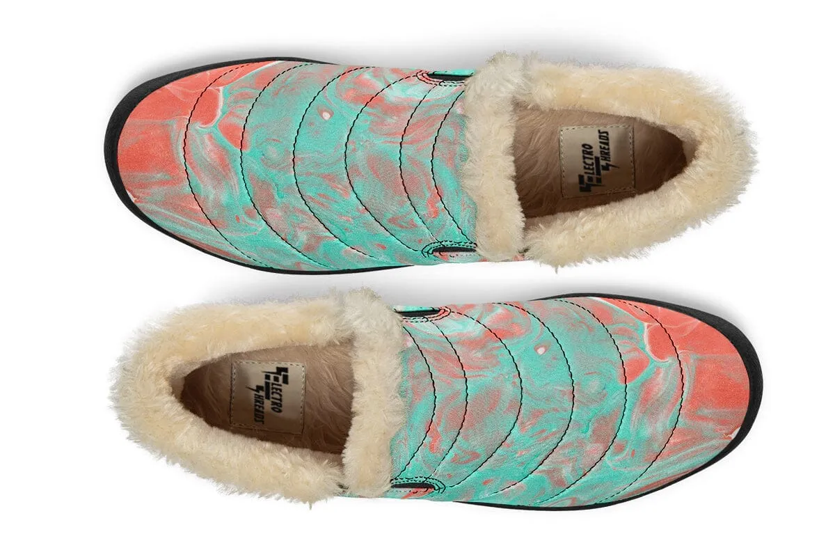 Marble Winter Slippers