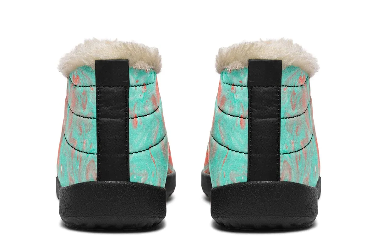 Marble Winter Slippers