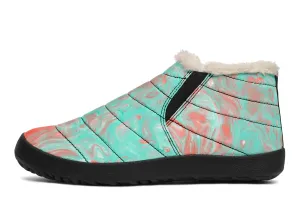 Marble Winter Slippers