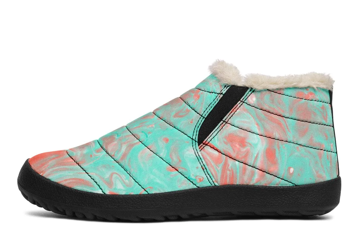 Marble Winter Slippers