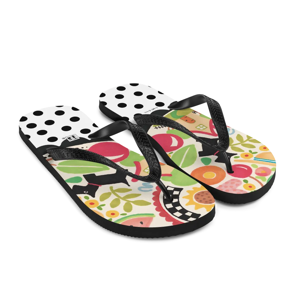 Mary's Icons Flip-Flops