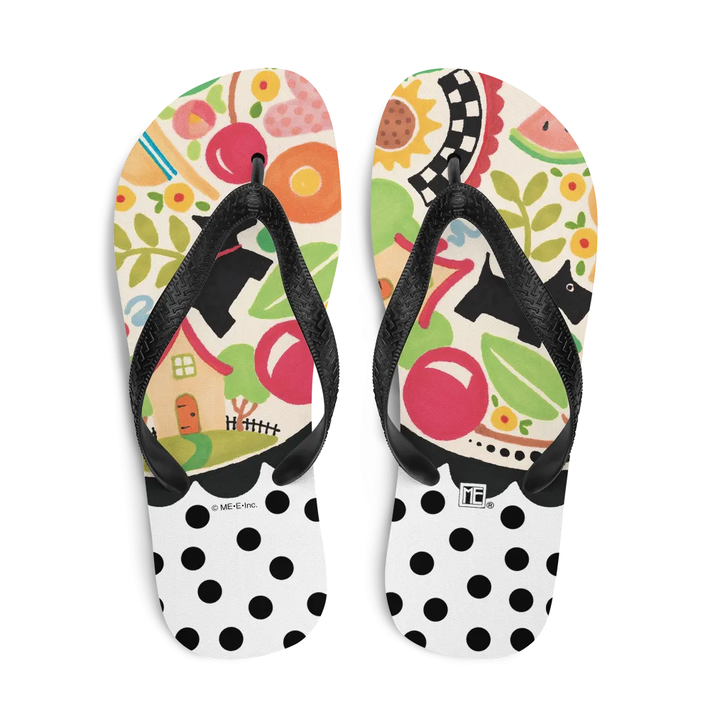 Mary's Icons Flip-Flops