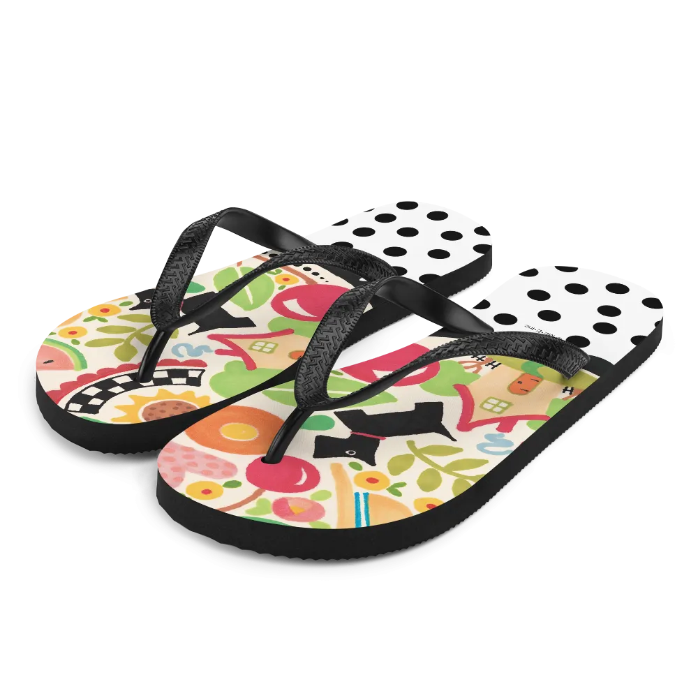 Mary's Icons Flip-Flops