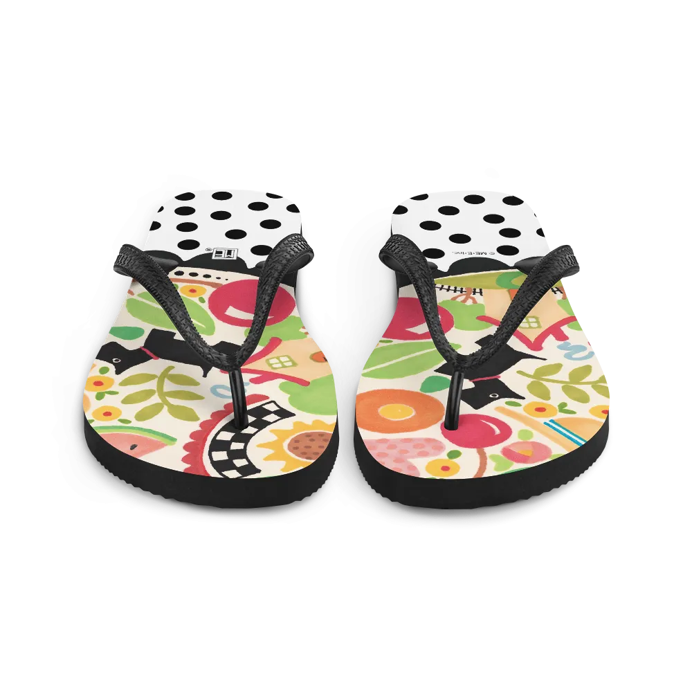 Mary's Icons Flip-Flops