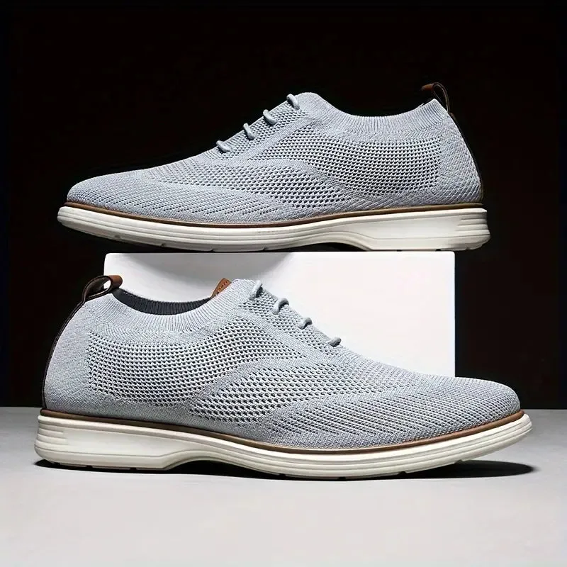 Men's Trendy Business Style Breathable Walking Shoes