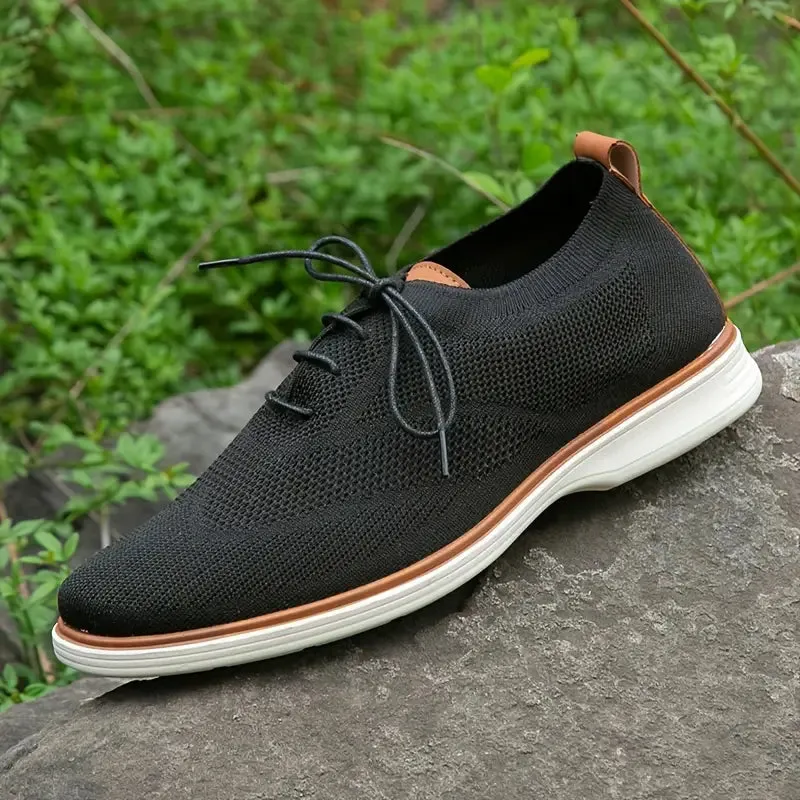 Men's Trendy Business Style Breathable Walking Shoes