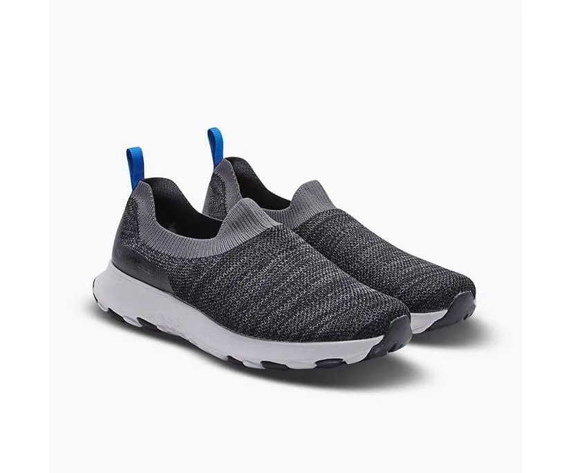Merrell Men's Cloud Moc Knit Slip Ons- Black