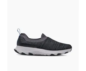 Merrell Men's Cloud Moc Knit Slip Ons- Black