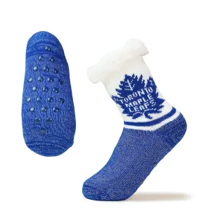 Northern Comfort "NHL Toronto Maple Leaf" Women and Men's Slipper Socks