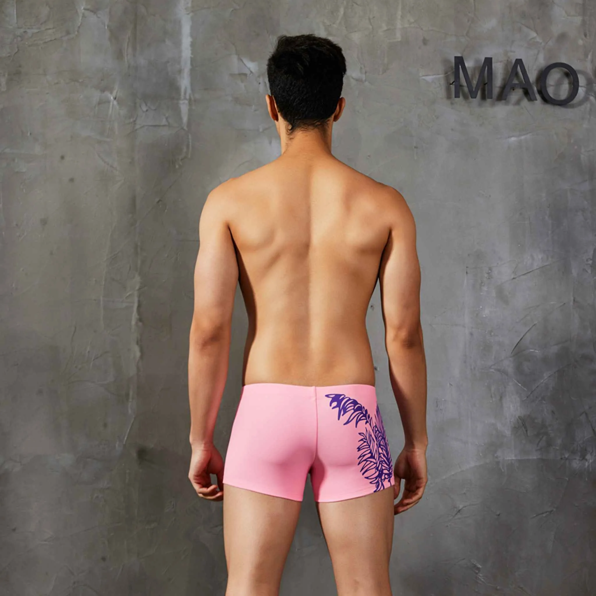 Queen Palm Swim Brief Trunks