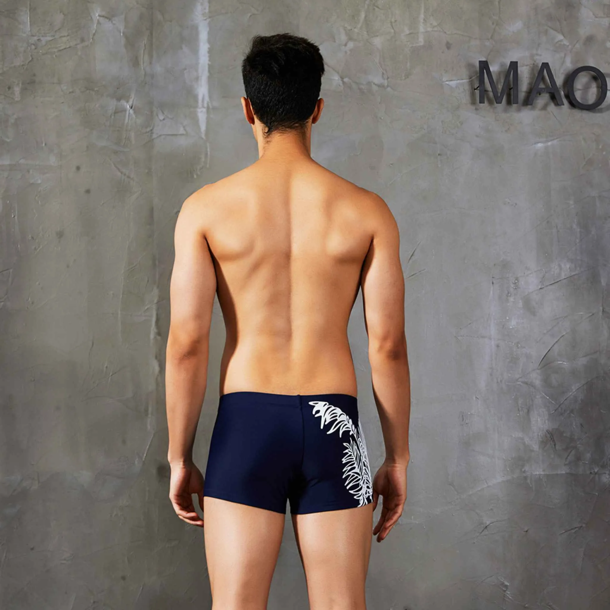 Queen Palm Swim Brief Trunks