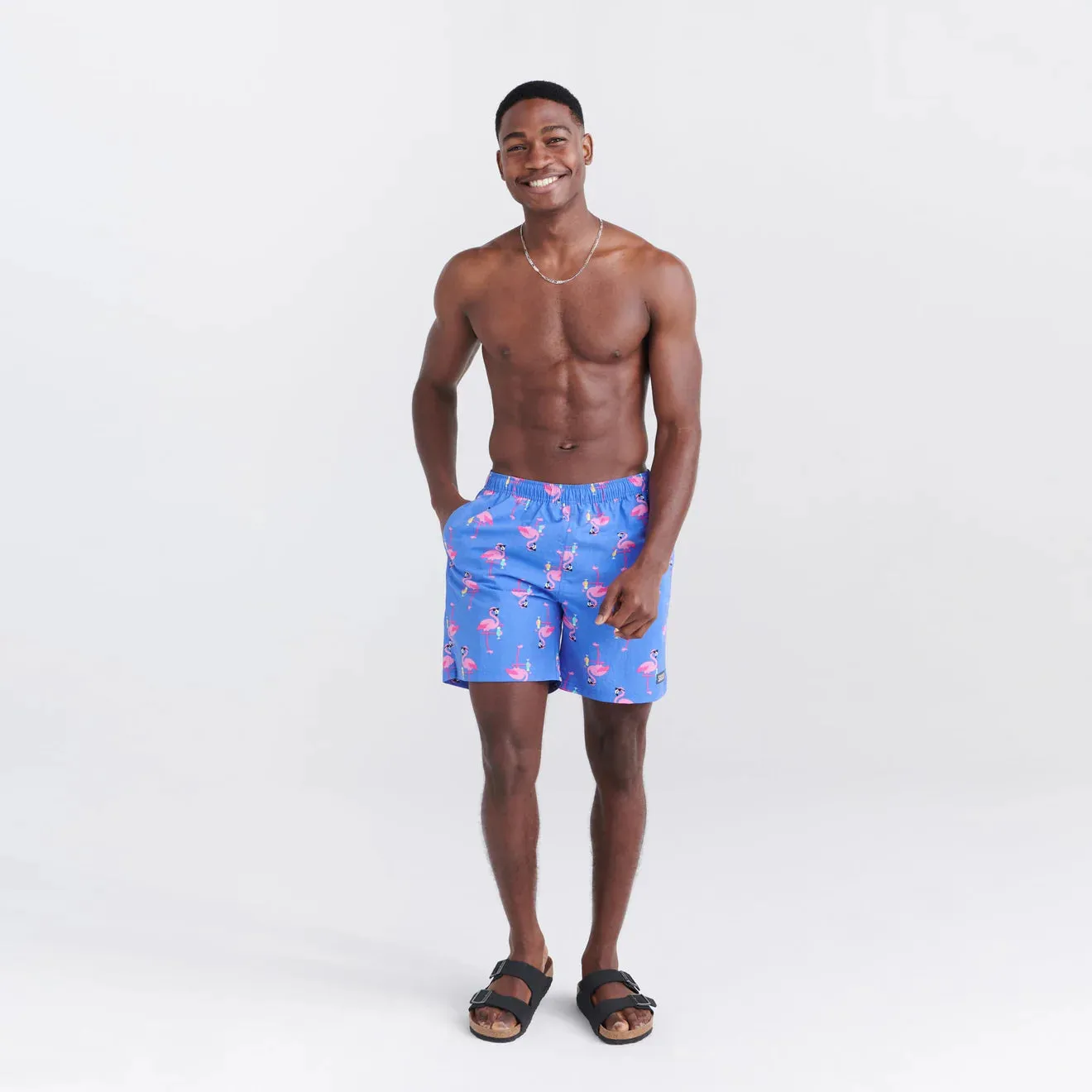 SAXX 2N1 VOLLEY 7" SWIM TRUNKS