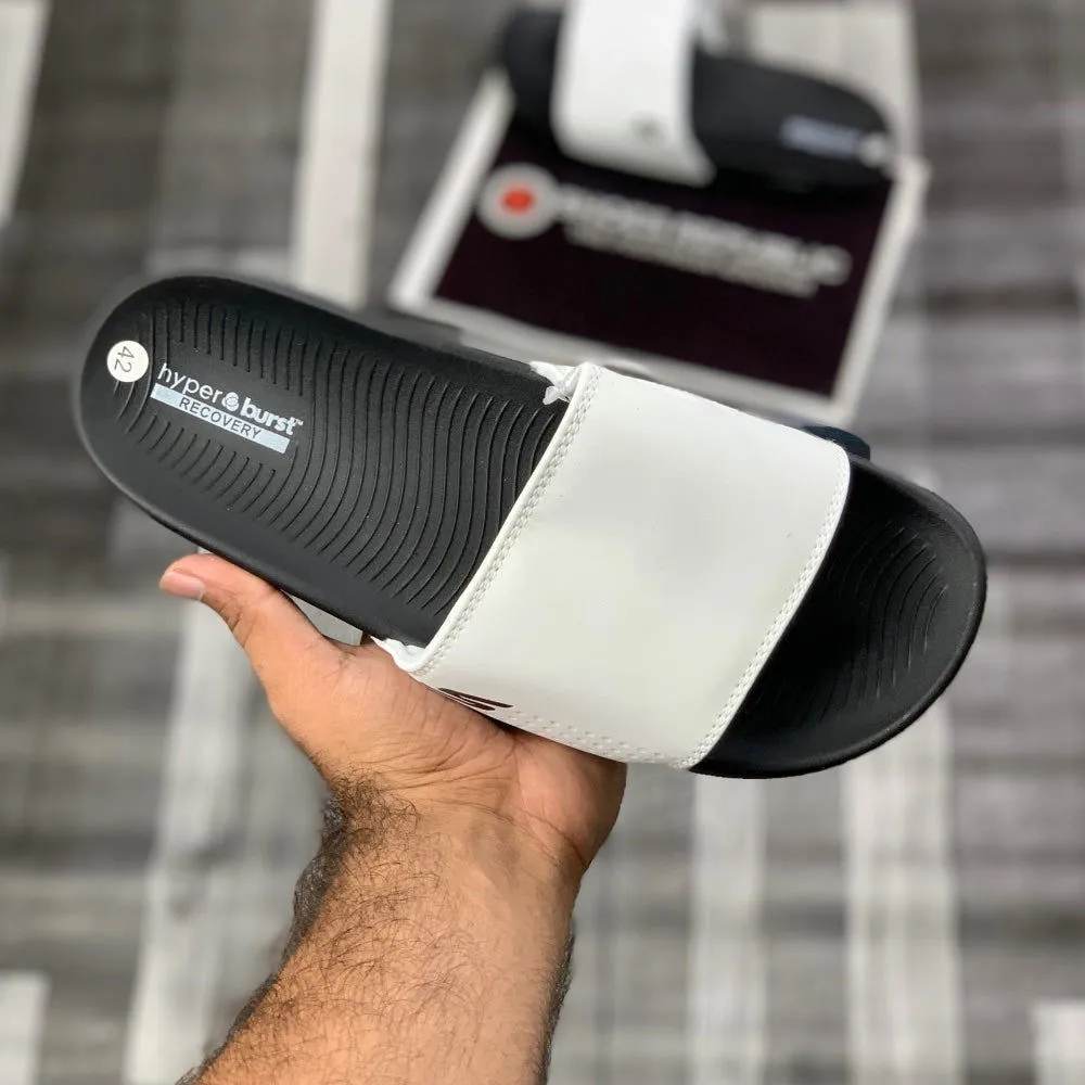 Skechers Hyperrbursst Recovery Edge Slide “Black White”