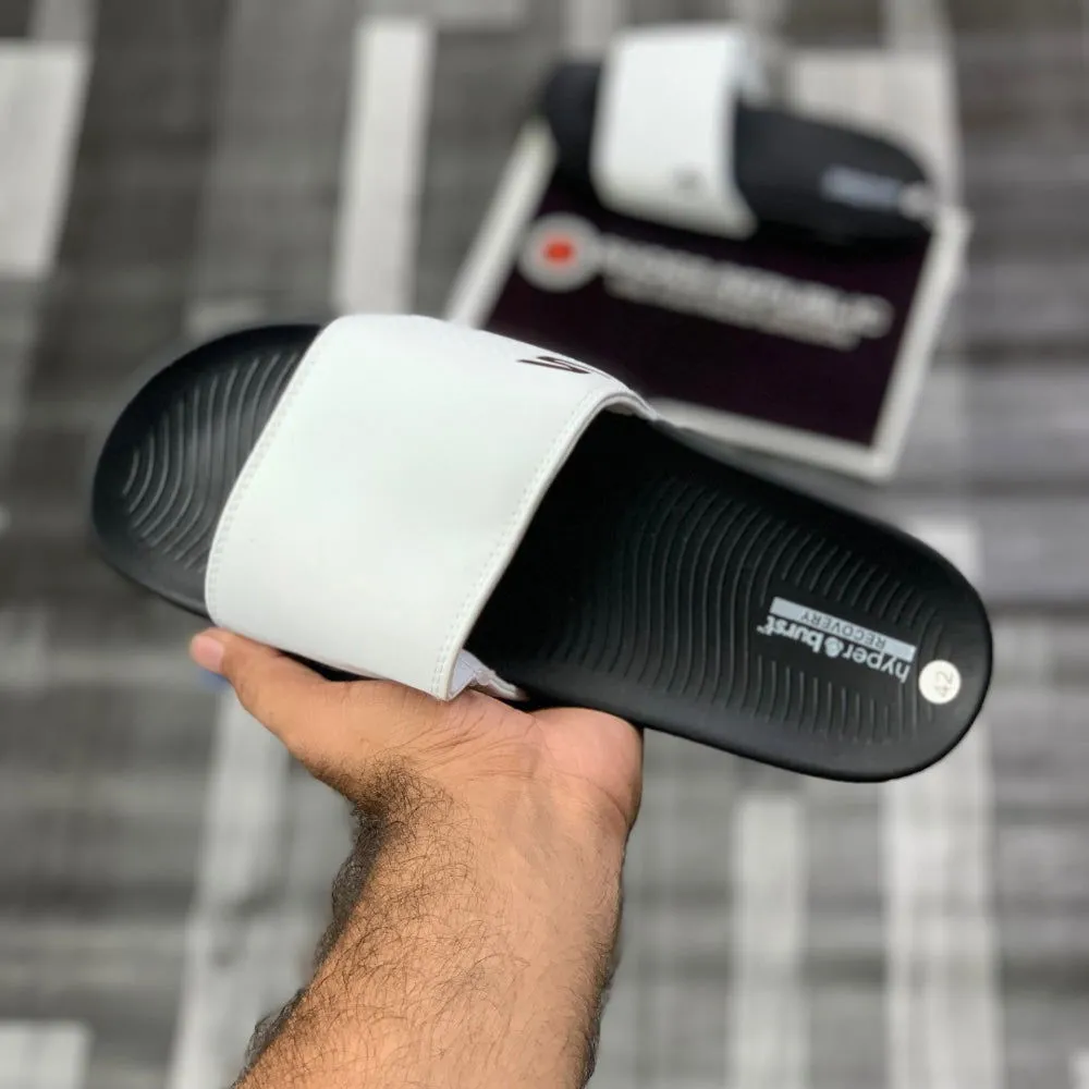 Skechers Hyperrbursst Recovery Edge Slide “Black White”