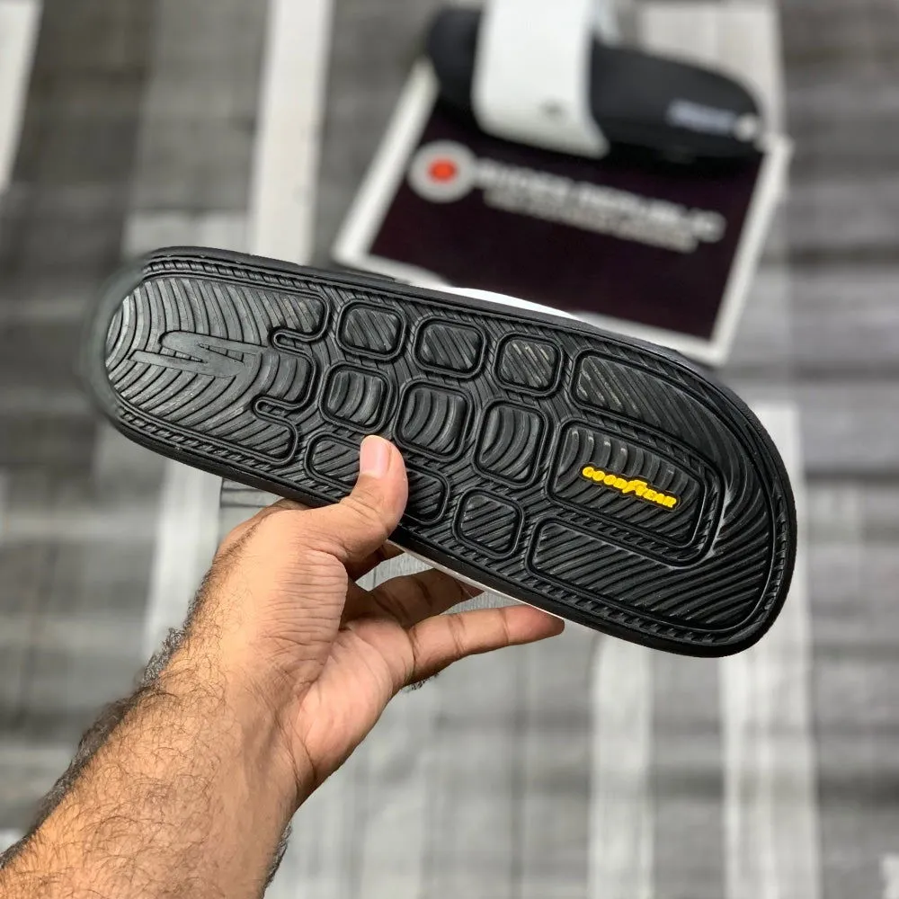 Skechers Hyperrbursst Recovery Edge Slide “Black White”