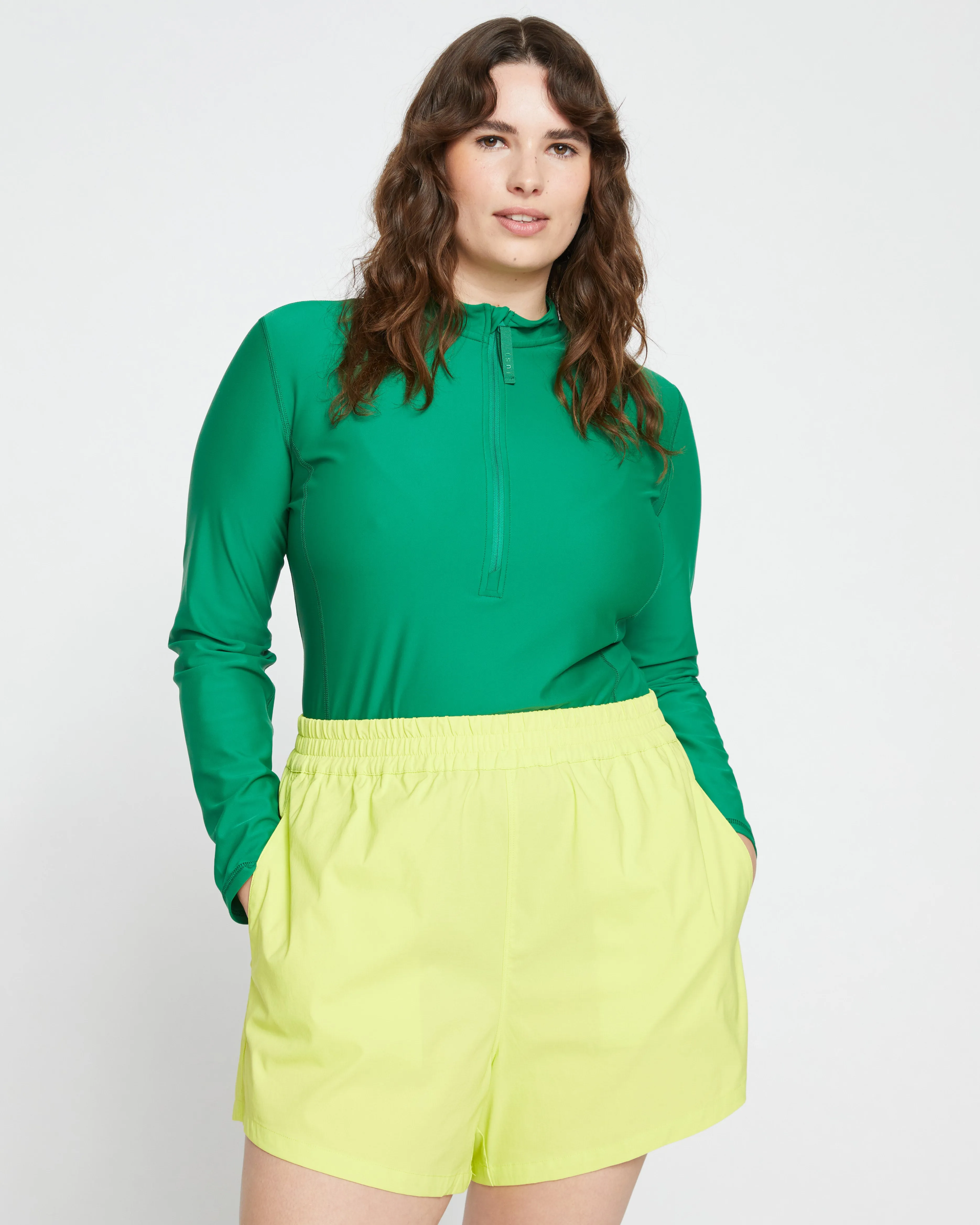 Sunny Swim Shorts - Bright Melon