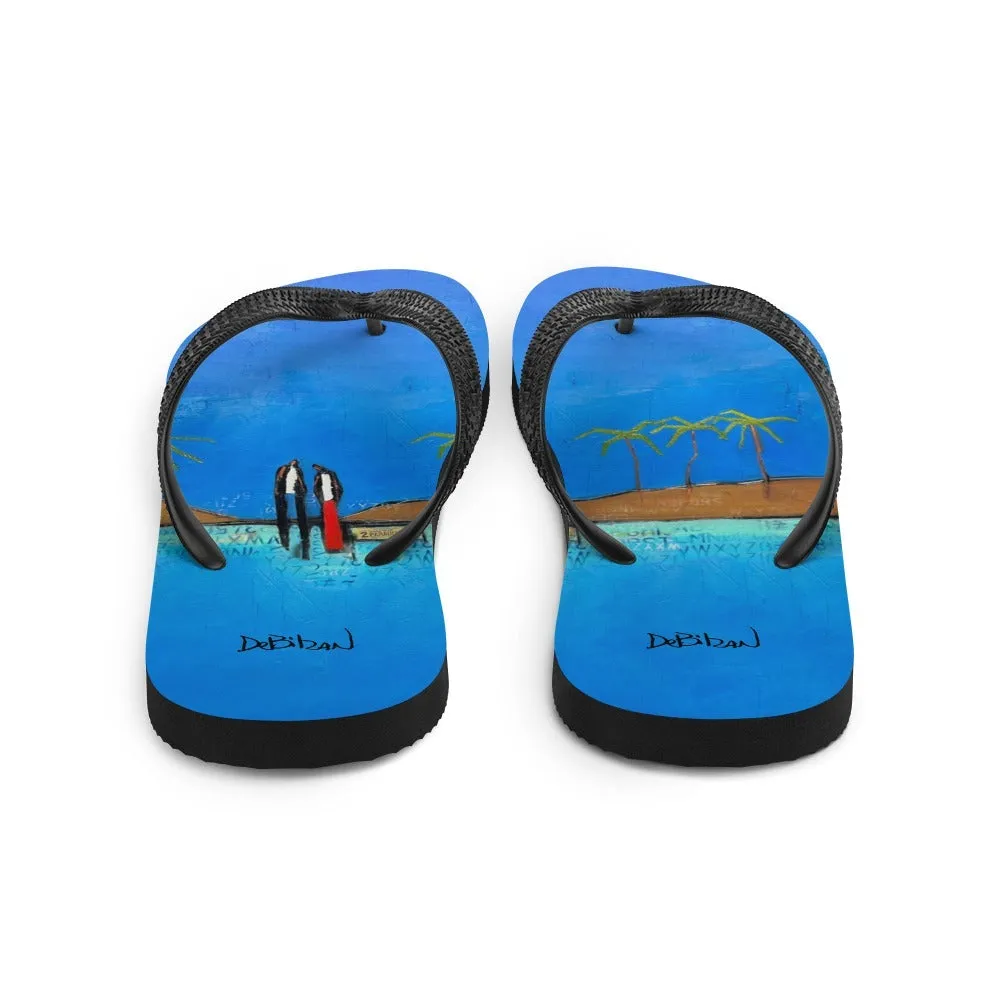 Two Tickets To Paradise Flip-Flops