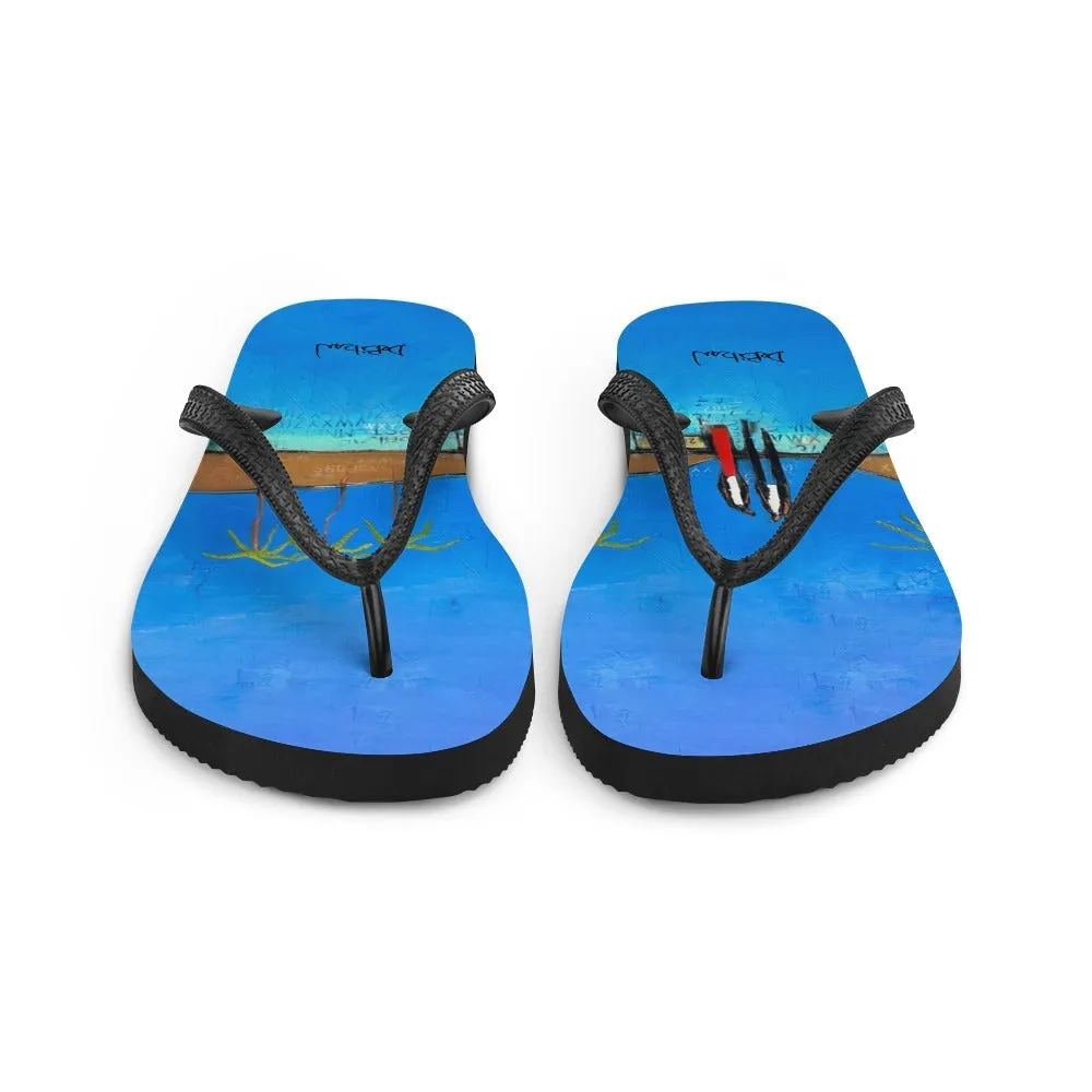 Two Tickets To Paradise Flip-Flops