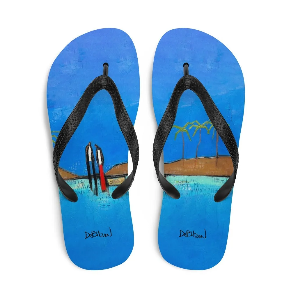 Two Tickets To Paradise Flip-Flops
