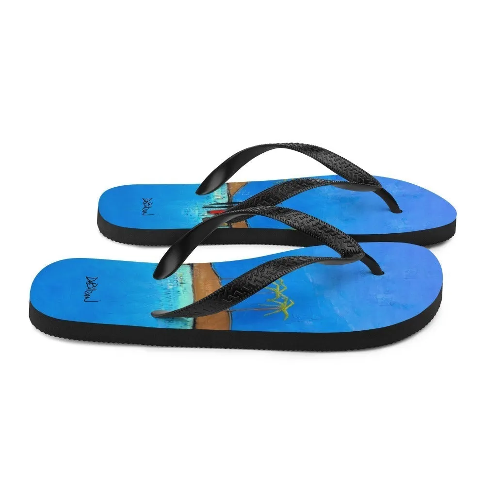 Two Tickets To Paradise Flip-Flops