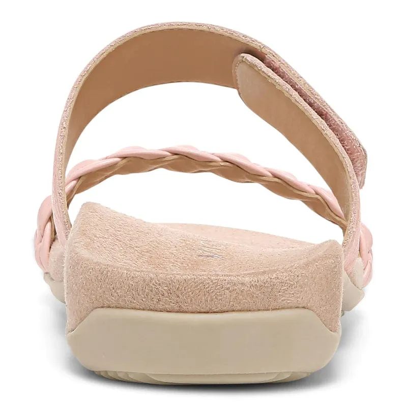 Vionic Women's Jeanne Slide Sandals- Rose