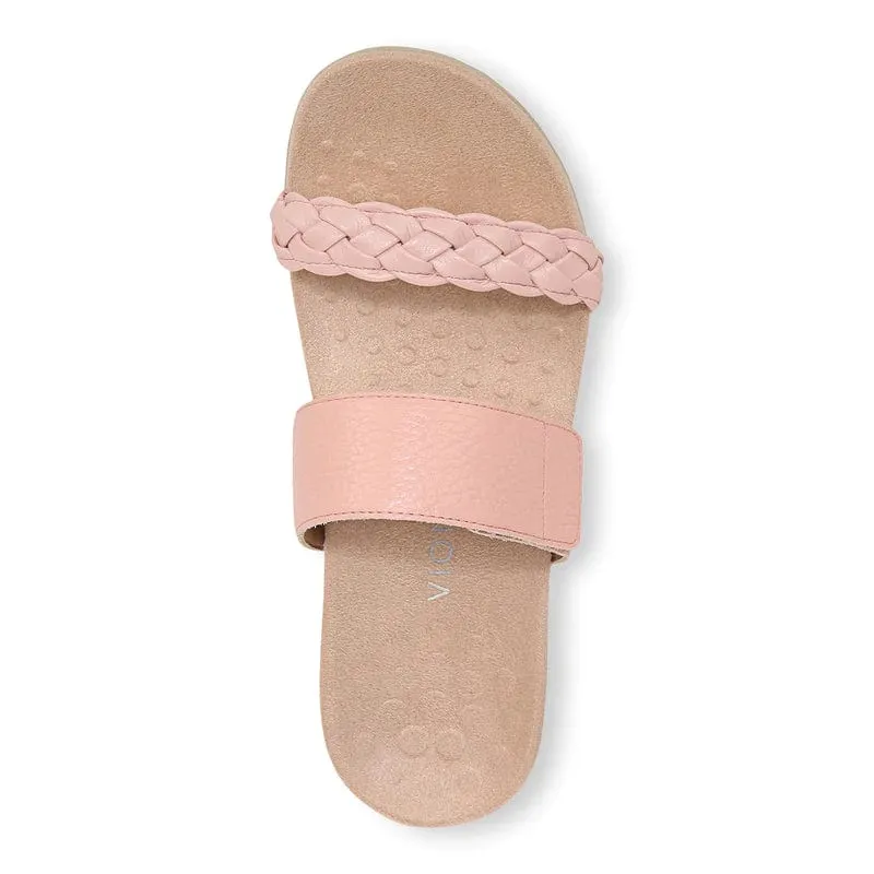 Vionic Women's Jeanne Slide Sandals- Rose